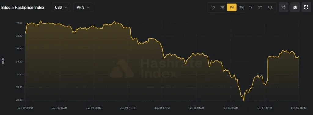 Fuente: Hashrate Index
