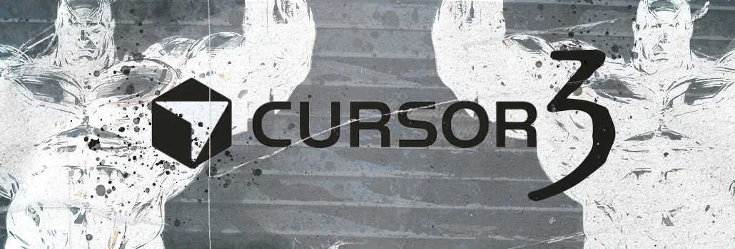 Modern AI code editor interface Cursor 3 with agent management panel, sidebar navigation, and code preview on screen